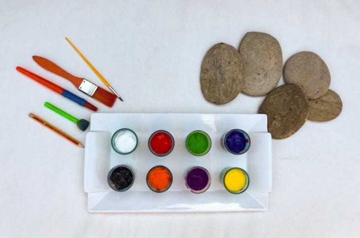 Rock Craft - Ladybird Pebbles - What You Need