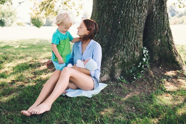 Second time round how to cope with a newborn AND a toddler