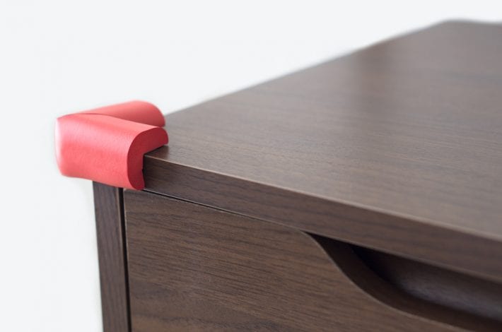 sharp corners - furniture babyproofing