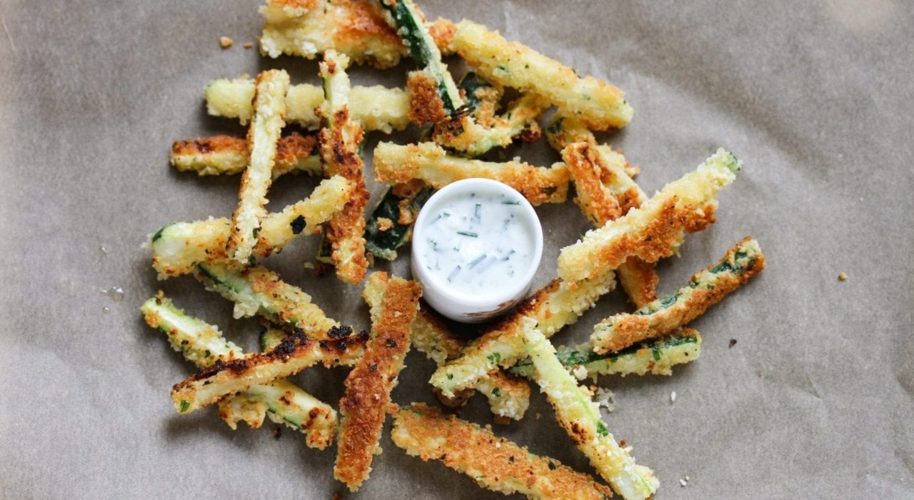 Courgette fries - healthy kids recipes - feature