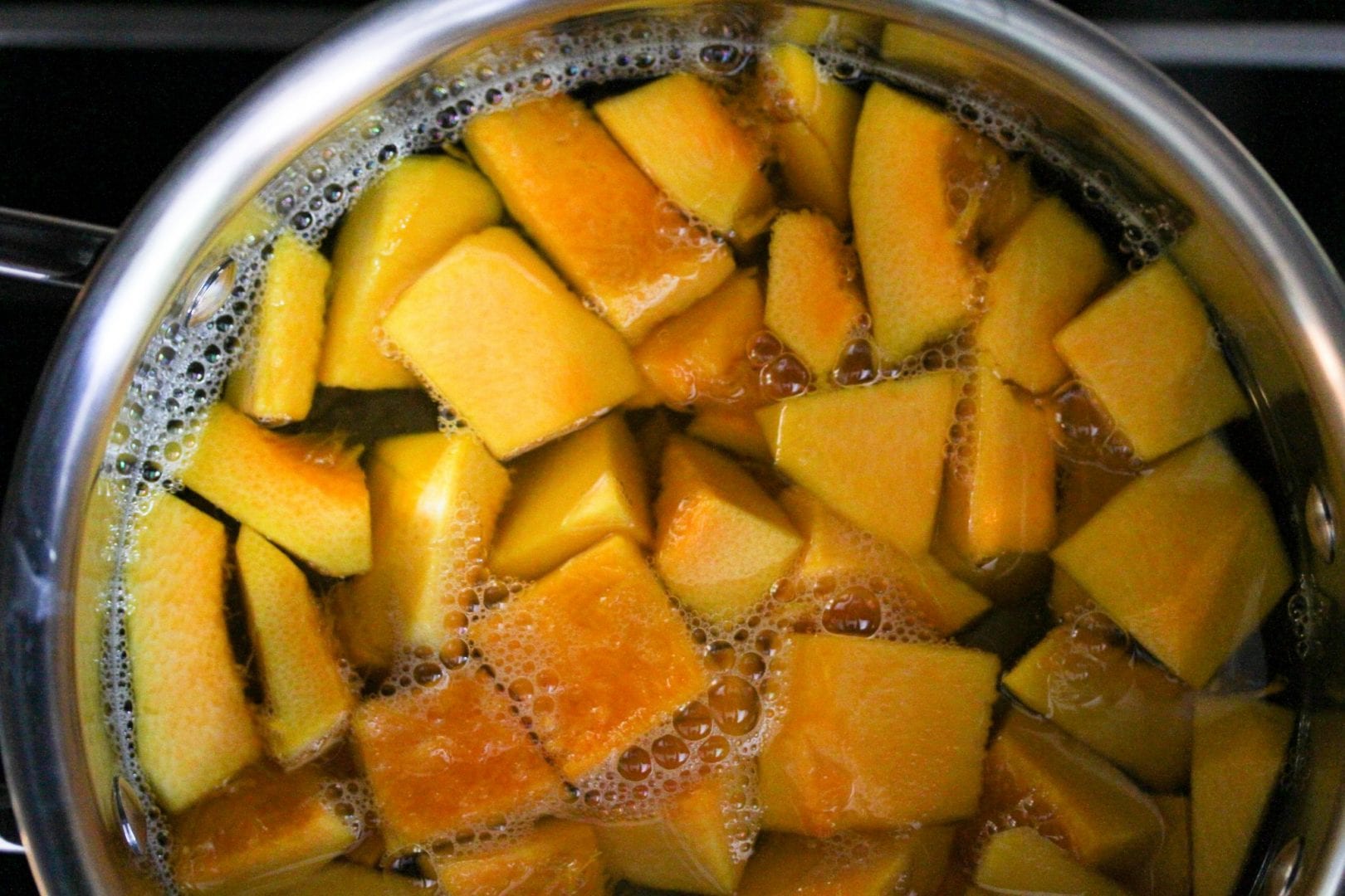 Pumpkin puree - first foods