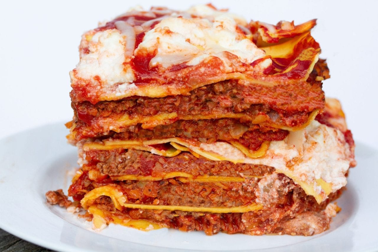 Lasagne - oven ready lasagna - beef lasagne - healthy family dinners