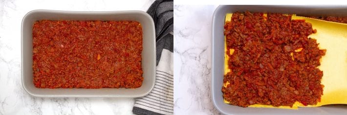Lasagne - oven ready lasagna - beef lasagne - healthy family dinners