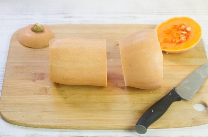 How to peel and cut a butternut squash - quick and hassle free method