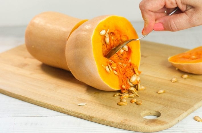 How to peel and cut a butternut squash - quick and hassle free method