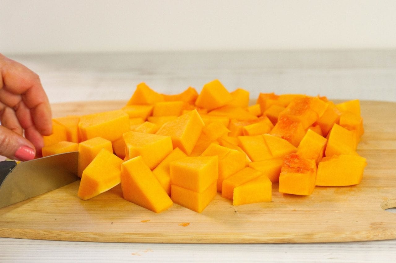 How to peel and cut a butternut squash - quick and hassle free method