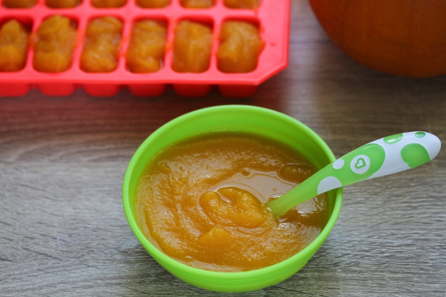 Pumpkin puree – first foods image