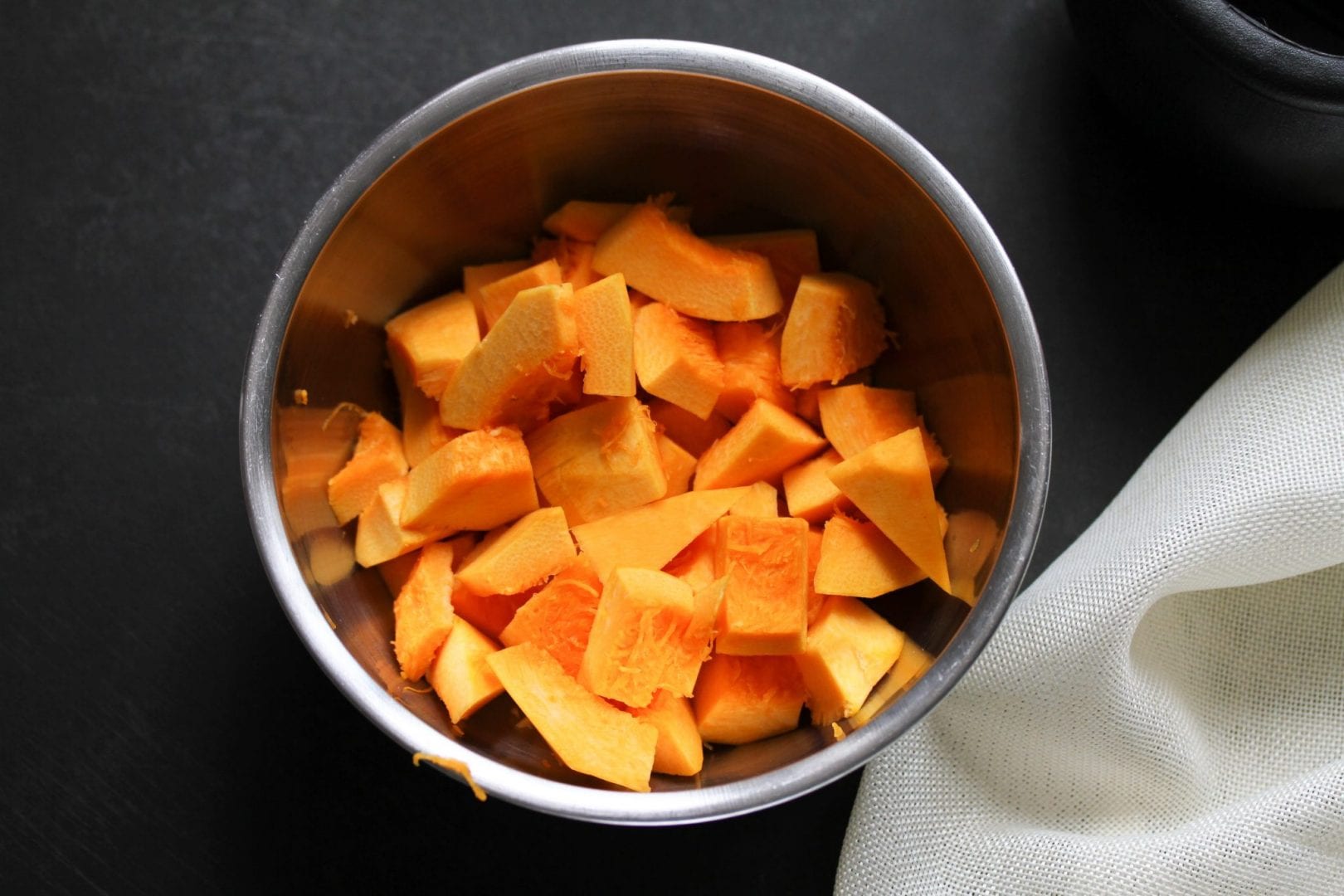 Pumpkin puree - first foods