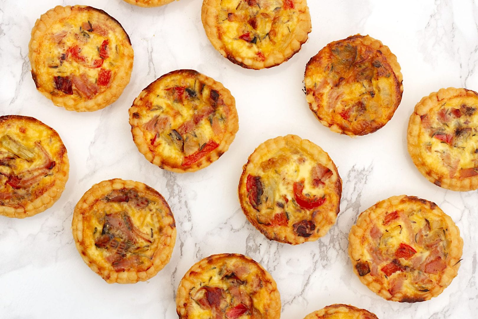 Quiche for kids - ham and cheese quiche - packed lunch recipes