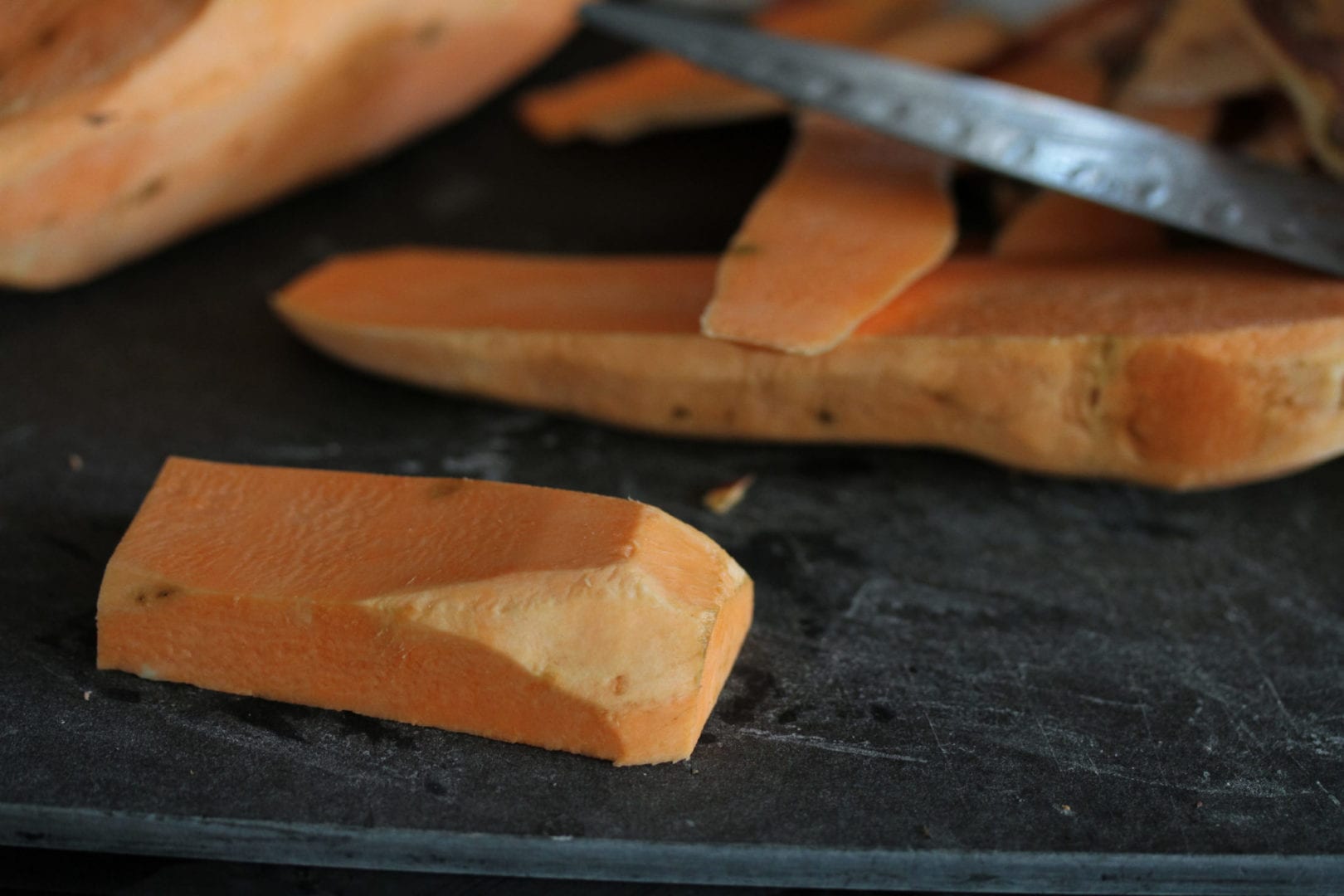 Sweet potato chunky chips - healthy chips for kids (3)