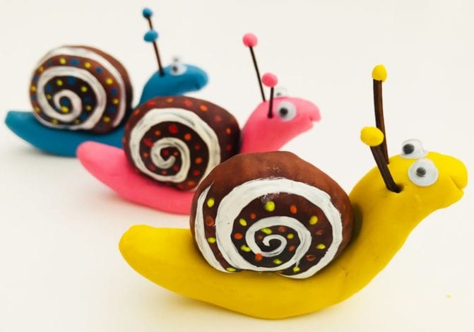 Cute conker snails - Arts + Crafts - Kidspiration