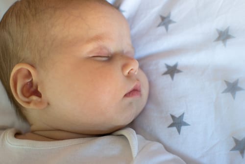 one month old baby sleep