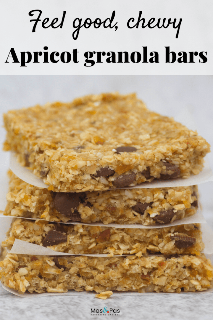 Feel good apricot granola bars | Healthy Kids Snacks