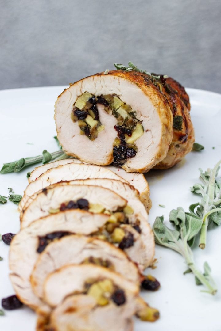 Turkey recipe - Cranberry stuffed turkey