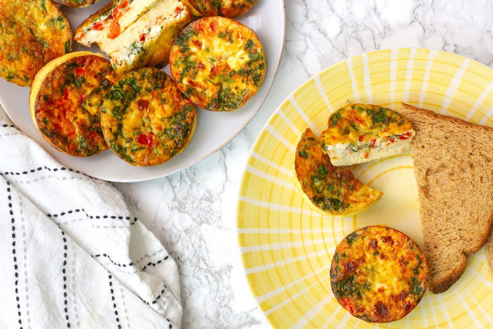 egg muffins - egg frittatas - healthy breakfast - healthy kids recipes