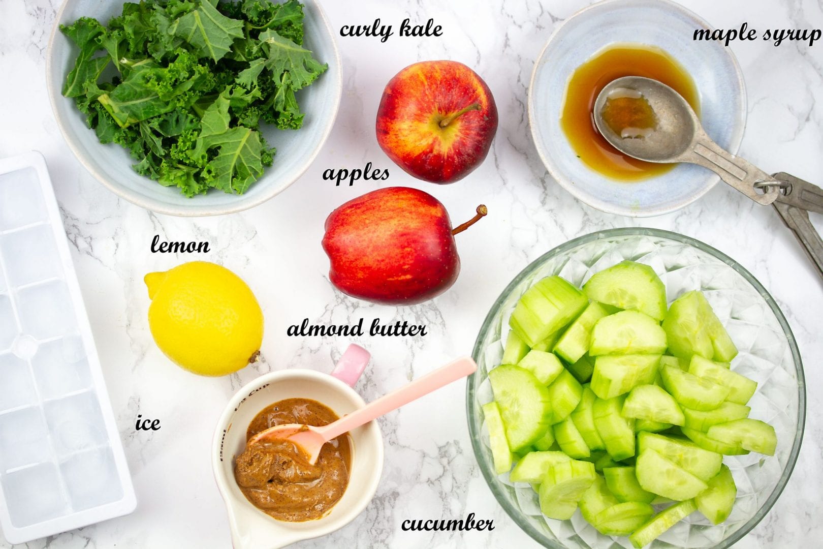 healthy smoothies, apple and kale smoothie, kids smoothies