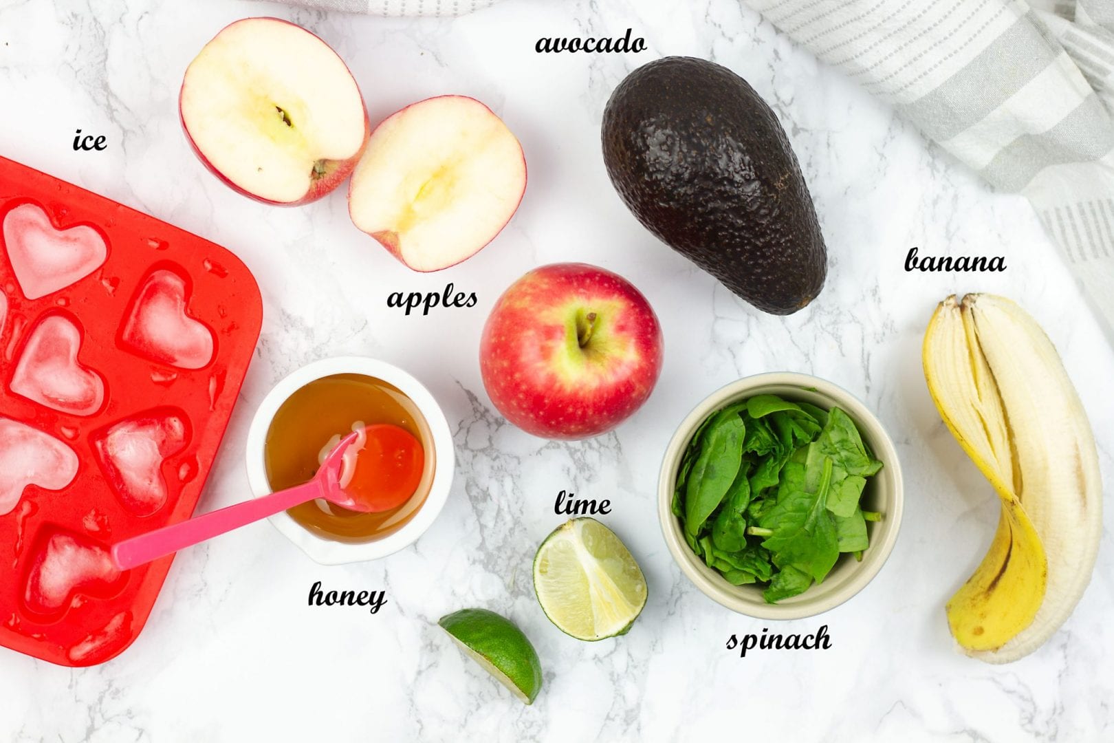 kids smoothies - avocado and apple smoothie - healthy smoothies