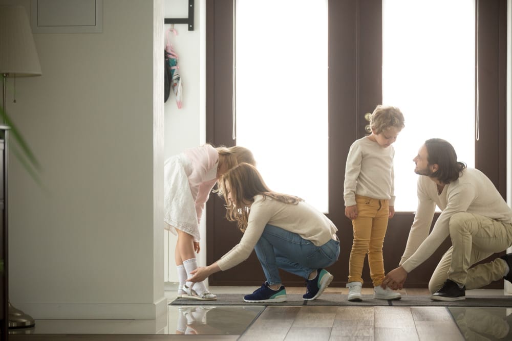 school run - things parents do before the school run - parents in the morning