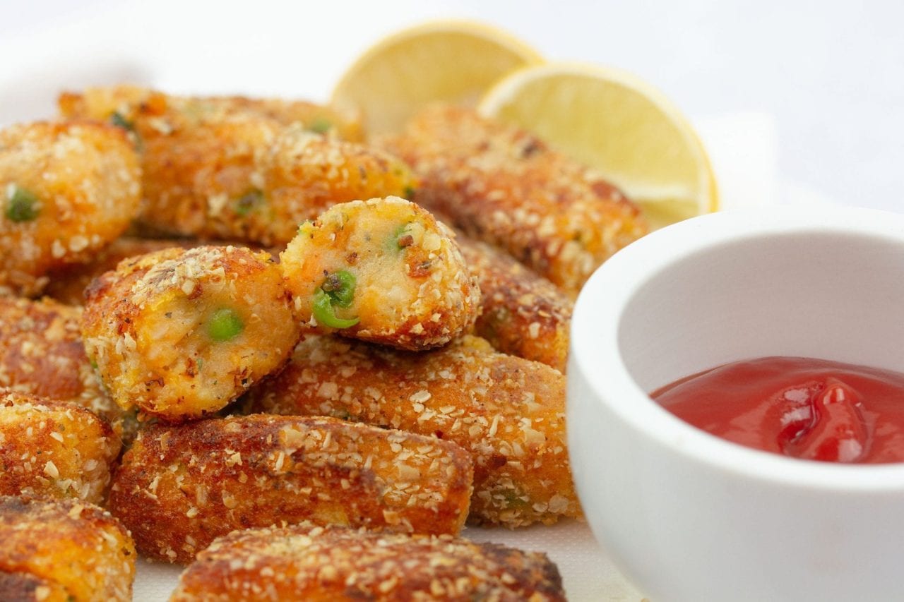 toddler meal - sweet potato croquettes - healthy tater tots