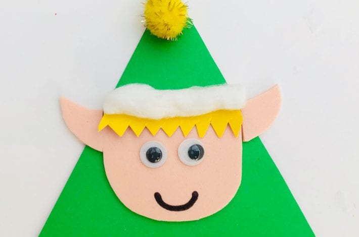 Christmas kids crafts - enjoy this festive craft by making these lolly stick puppets. A fun toddler activity