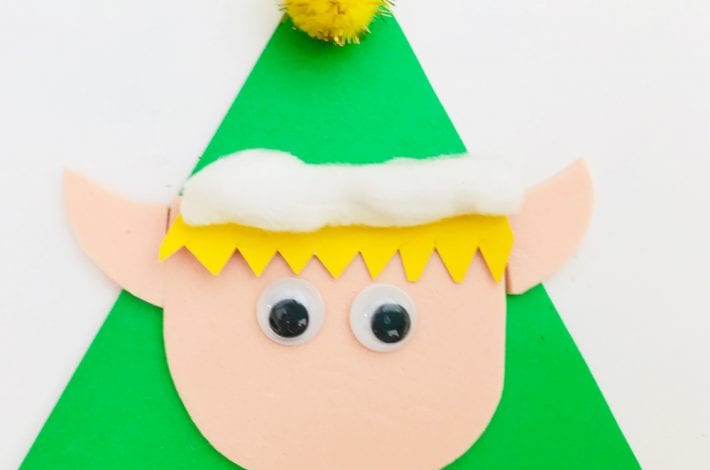 Christmas kids crafts - enjoy this festive craft by making these lolly stick puppets. A fun toddler activity