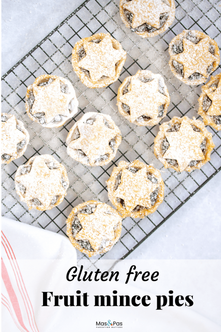 Make these gluten free fruit mince pies this festive season and enjoy a healthier traditional festive treat with the kids