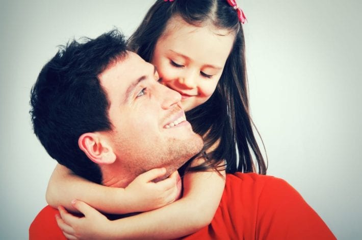 Involved dads - dads caring for kids
