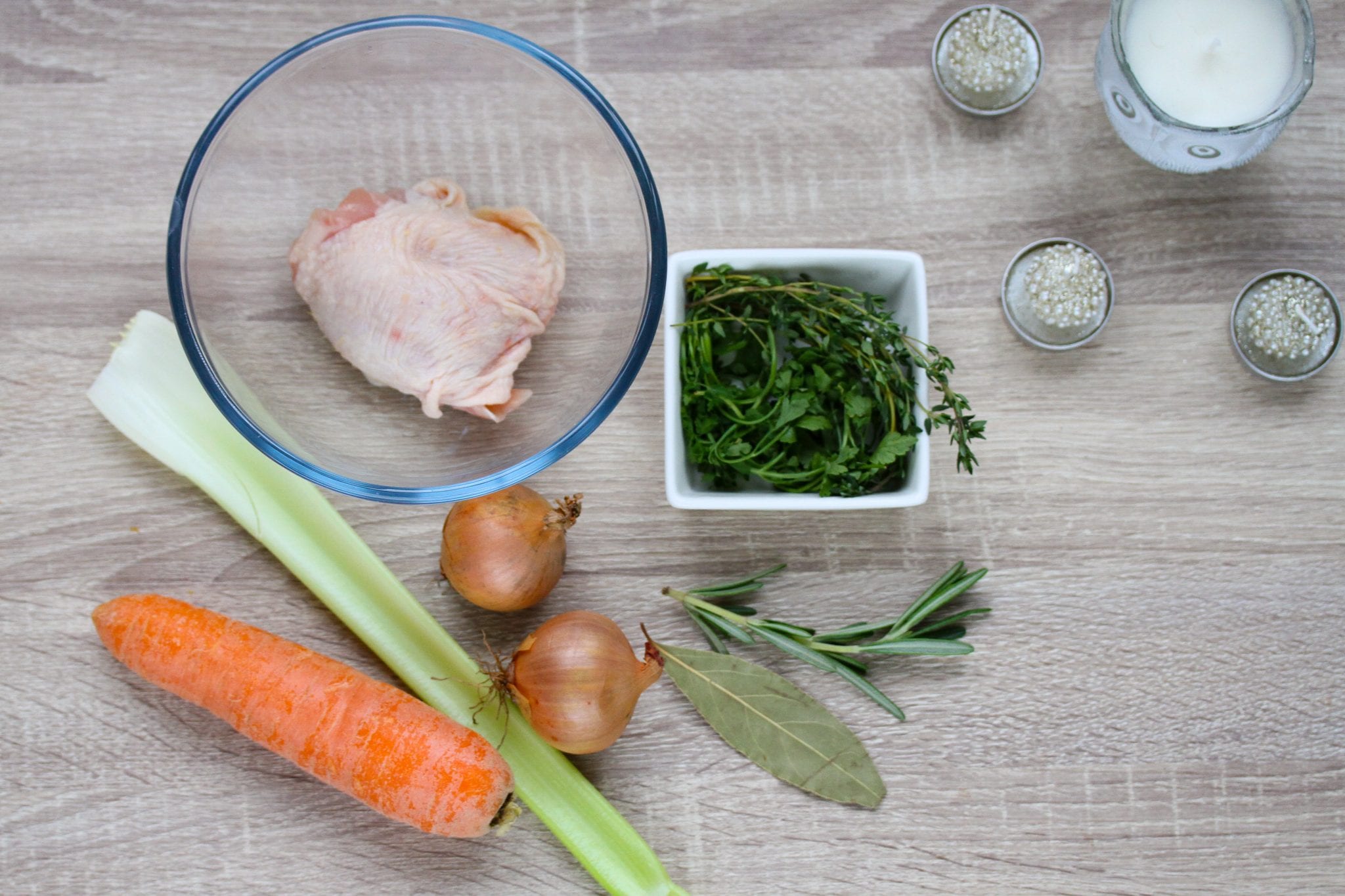 Baby chicken stock for baby gravy