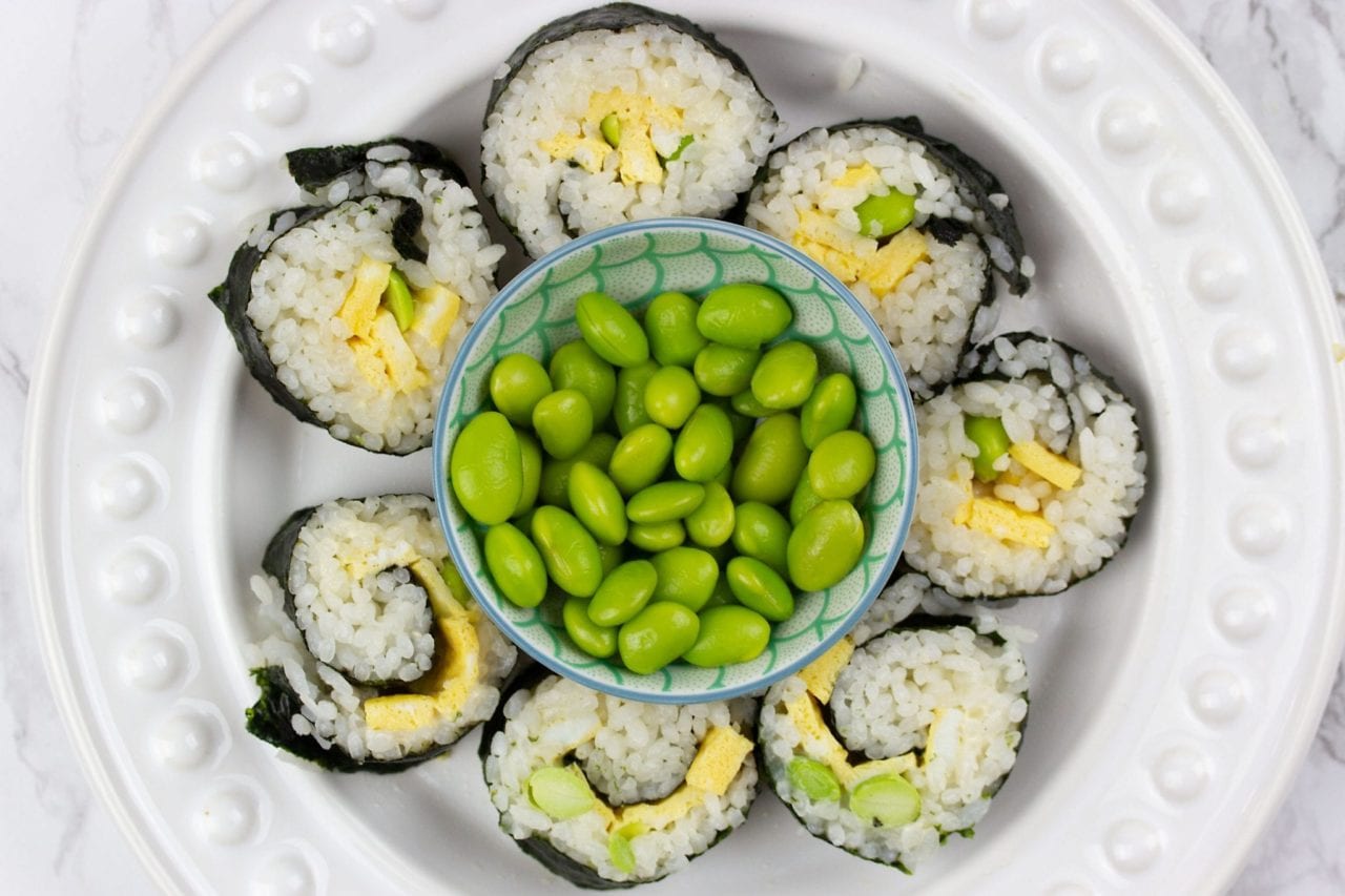 kids sushi - vegetarian sushi - sushi for kids - easy sushi for kids