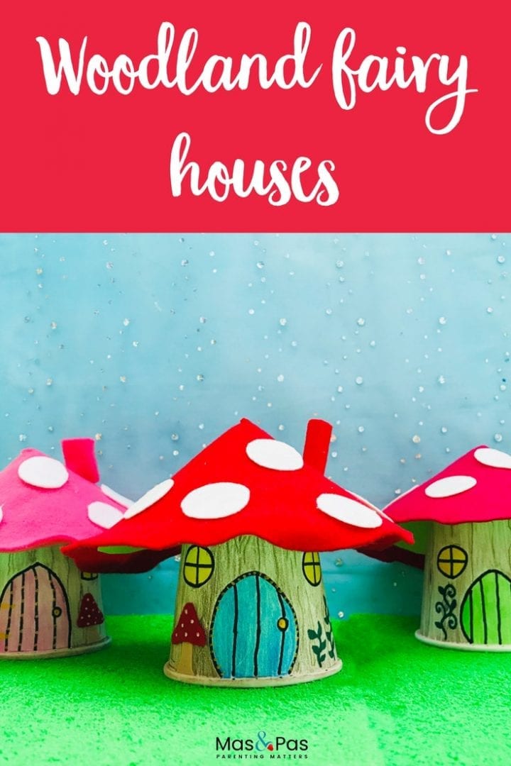 Magical paper cup fairy house - a fun and simple DIY fairy house craft - why not craft a fairy village