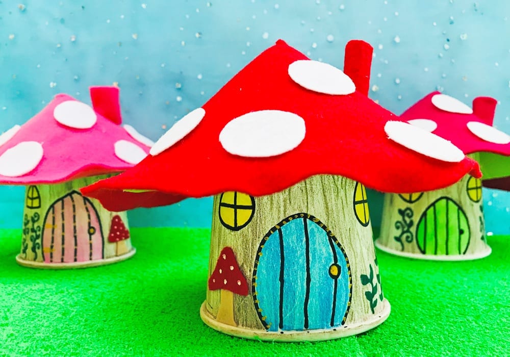 paper house craft for kids