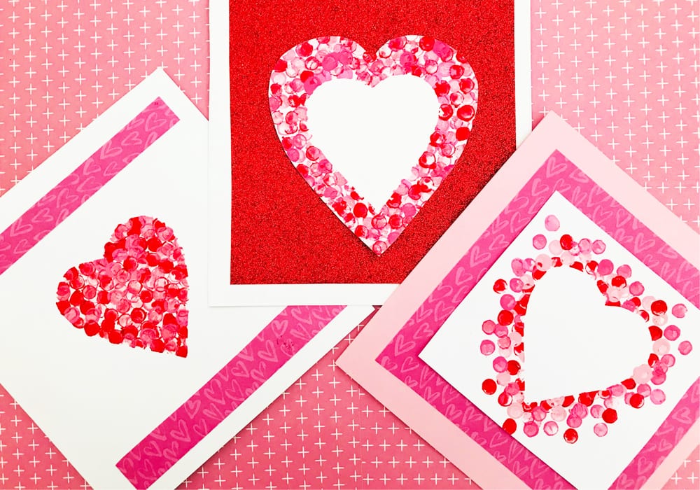 6 Easy Ways to make a Heart Valentine Card for Kids