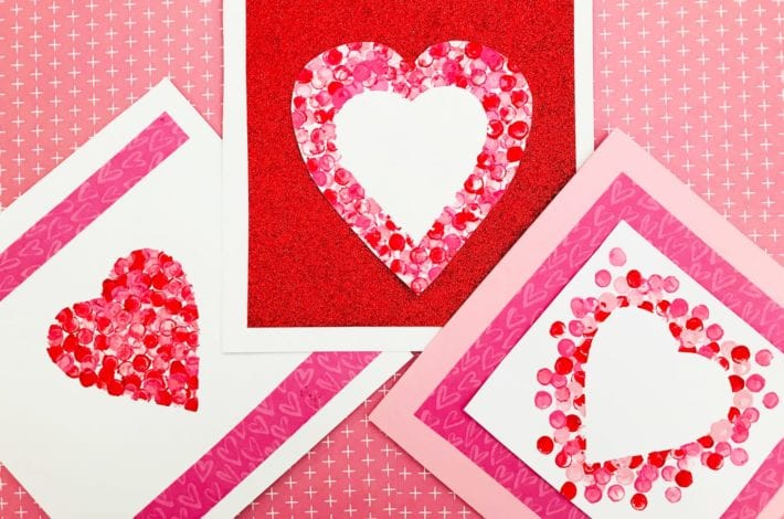 Valentine cards preschoolers can make - How to make valentines cards