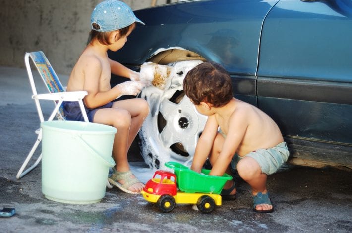 kids helping around the house - 10 stress free ways to get kids to help with the chores