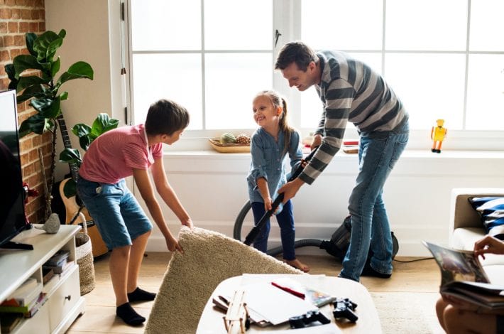 kids helping around the house - 10 stress free ways to get kids to help with the chores