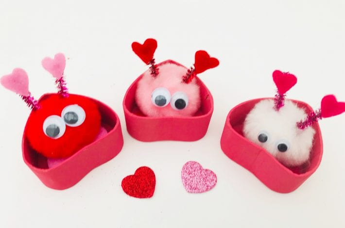 love bug craft - a fun and cute valentines craft for kids