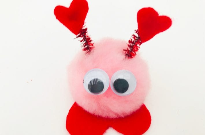 love bug craft - a fun and cute valentines craft for kids