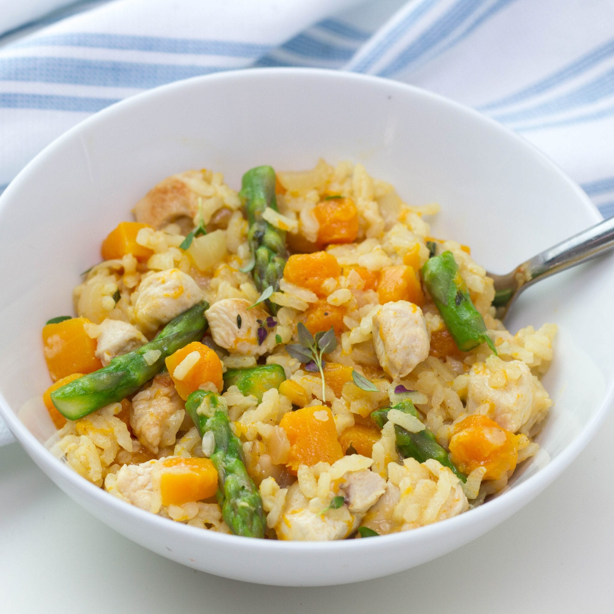 Leftover chicken risotto | Family Meals