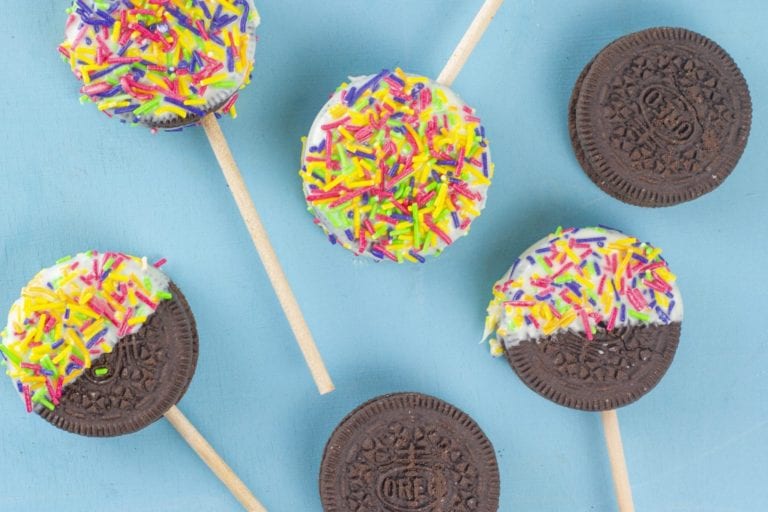 Oreo pops | Kids party treats | Mas & Pas