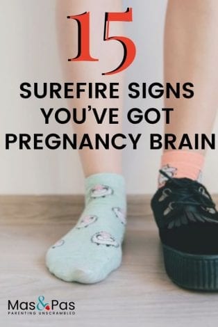 Pregnancy brain - signs you've got pregnancy brain - expecting moms