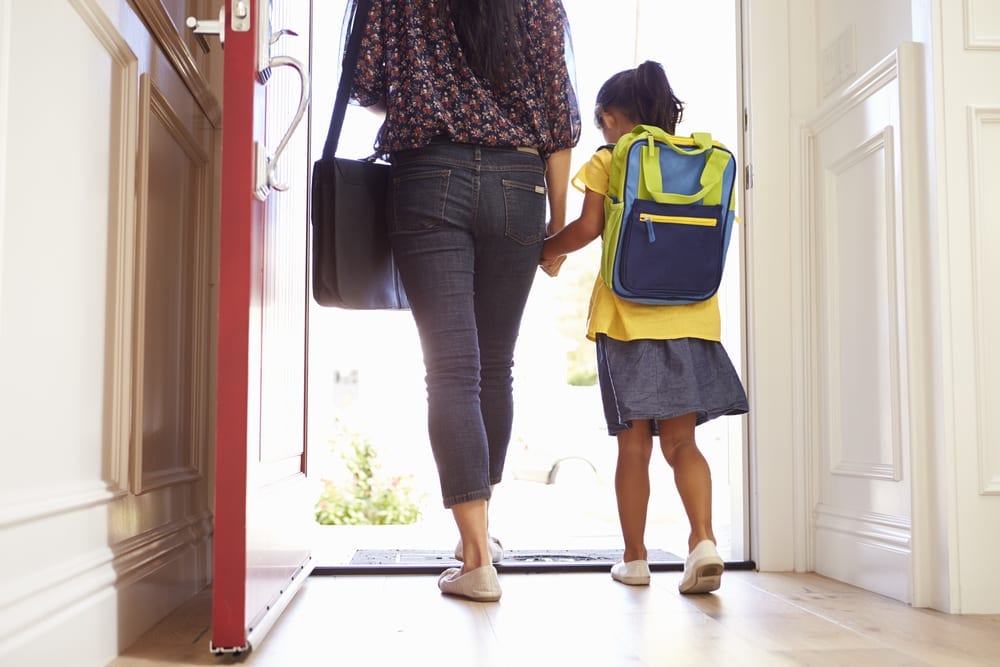 school routine - school morning hacks to help kids get ready sooner