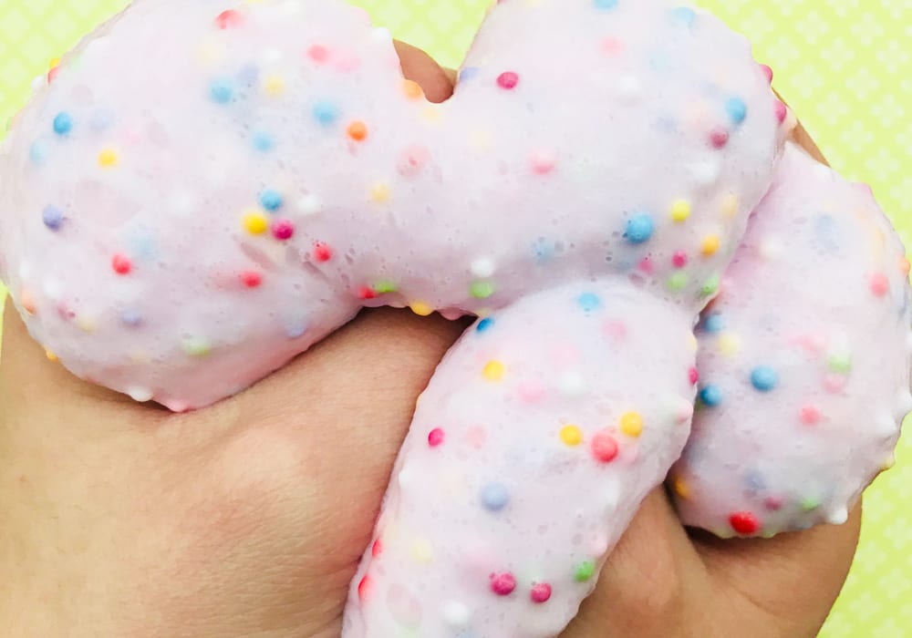 slime floam - make these amazing slime balls with foam with the kids