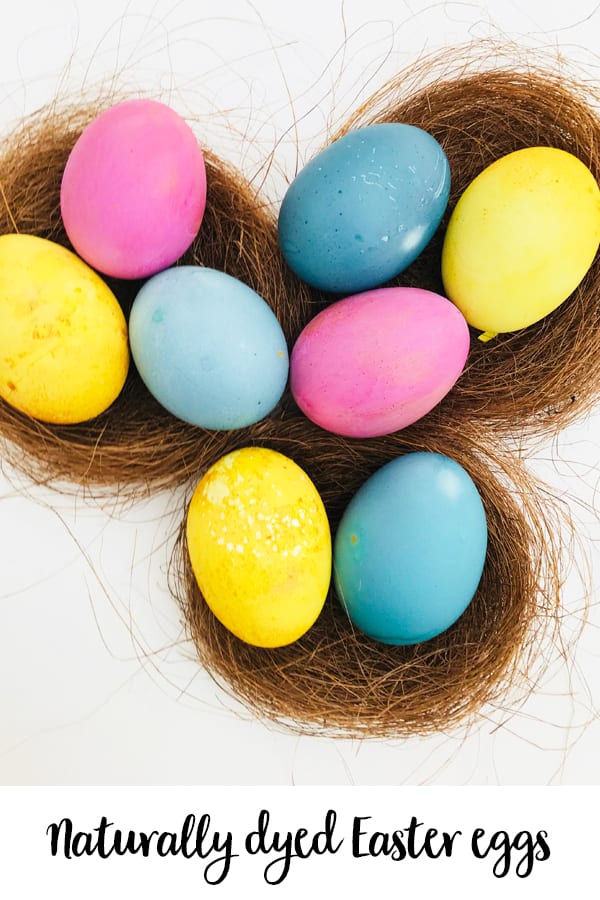 Natural Easter egg dye - How to colour Easter eggs using natural dyes