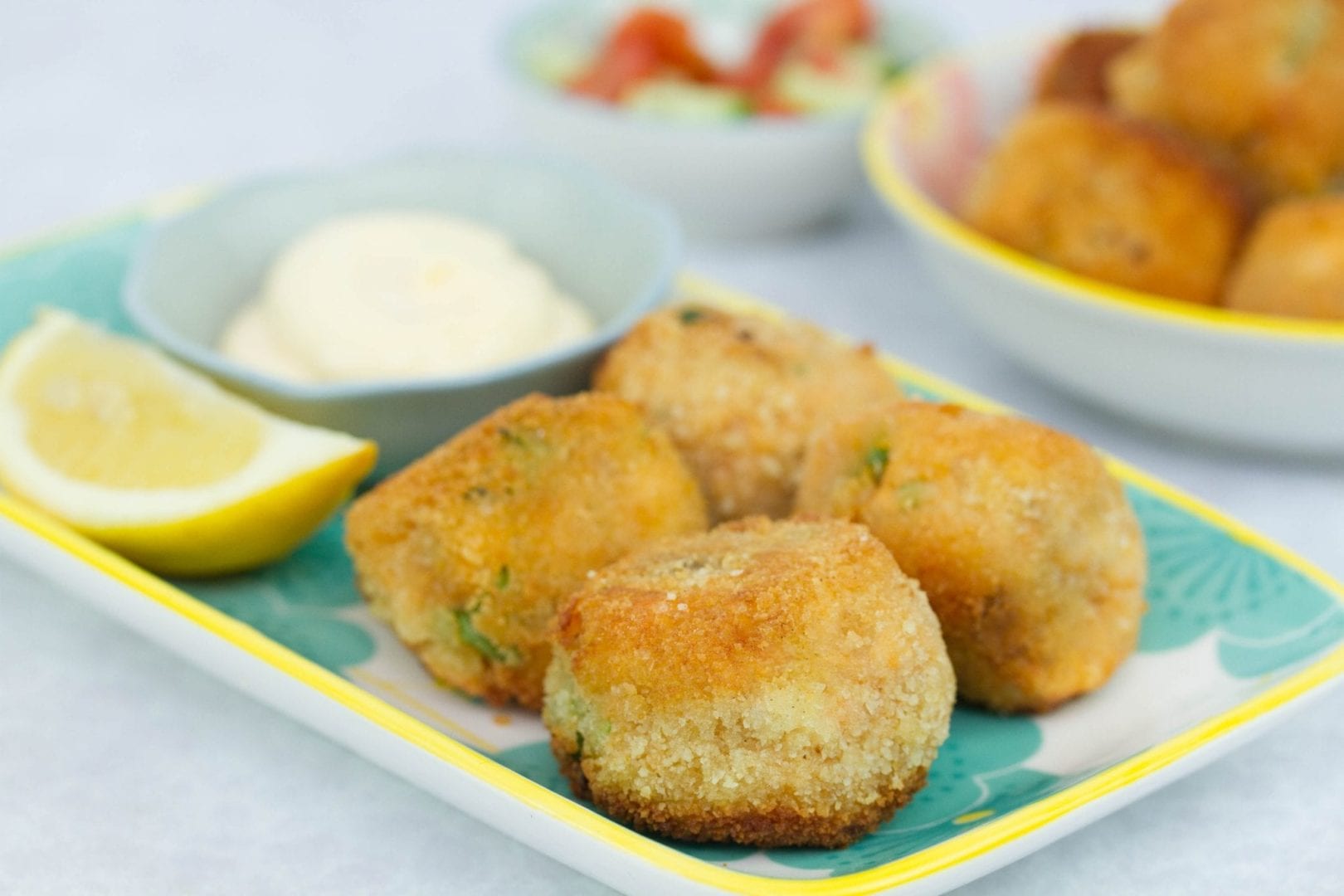 Healthy salmon fish balls Family Dinners