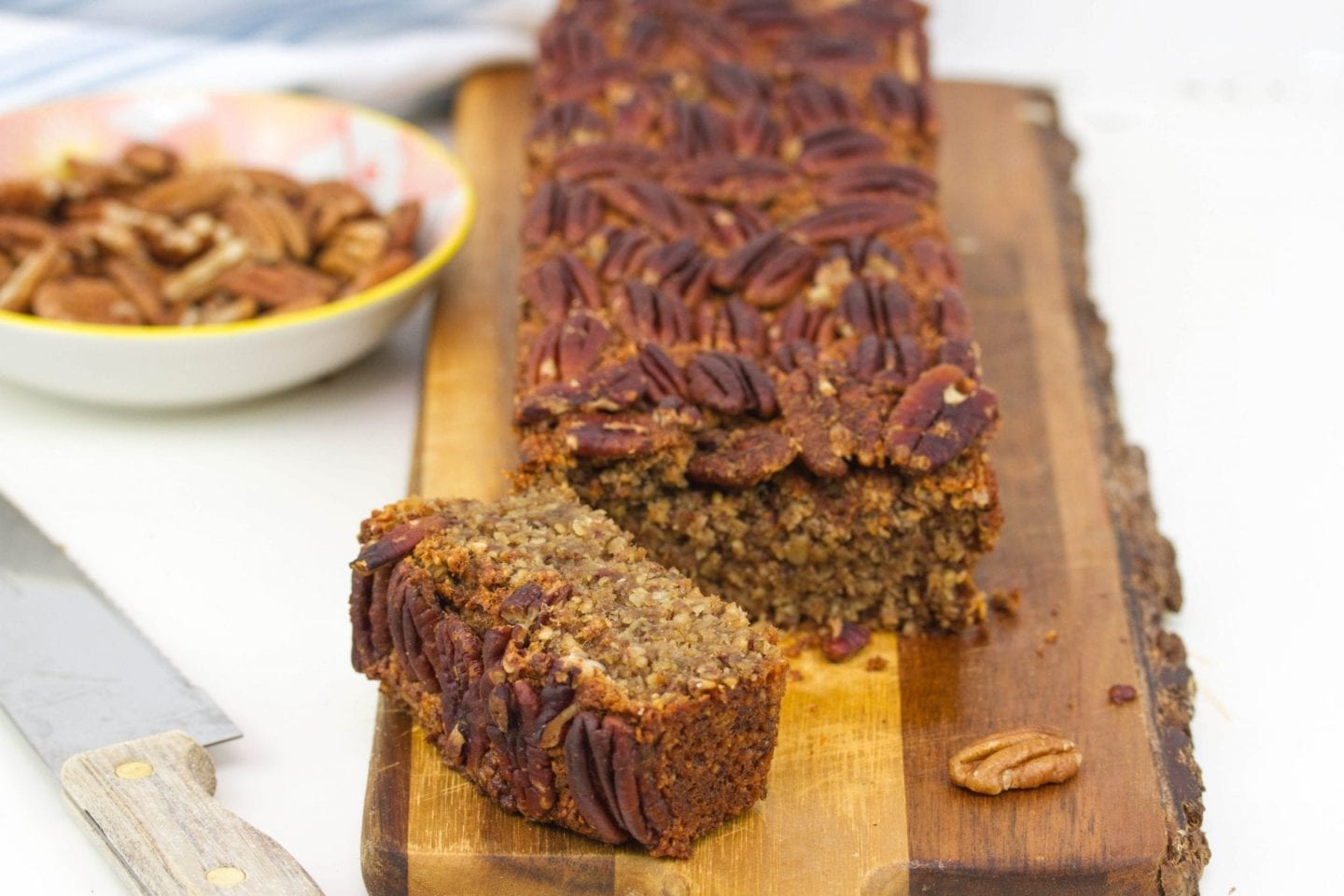 One bowl dairy free banana bread image