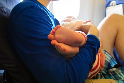 Flying with a toddler - 12 things that are guaranteed to happen when travelling with young children