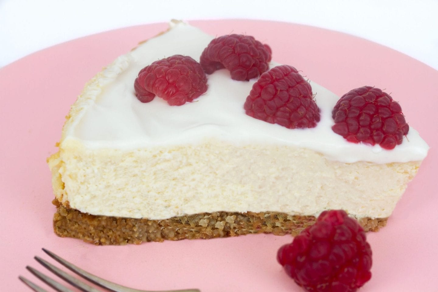 Creamy gluten free cheesecake image