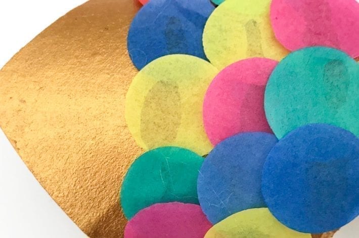 Toilet roll fish craft - make these colourful toilet paper roll fish with sequins or tissue paper as a fun summer craft for kids