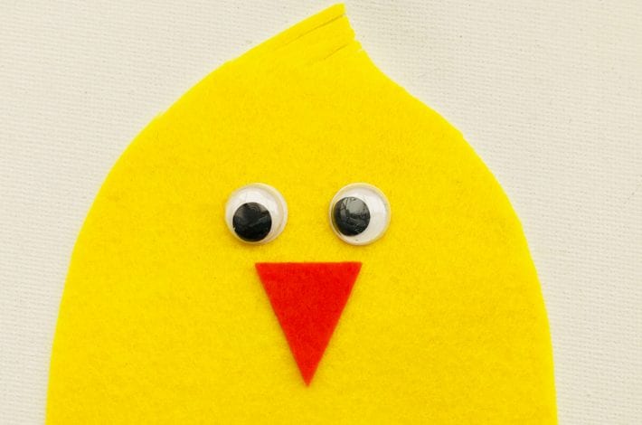 Paper plate hatching chicks Easter craft for kids