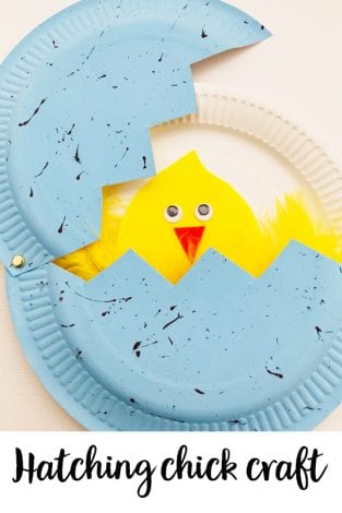 Hatching chicks - paper plate Easter craft | Arts & Crafts